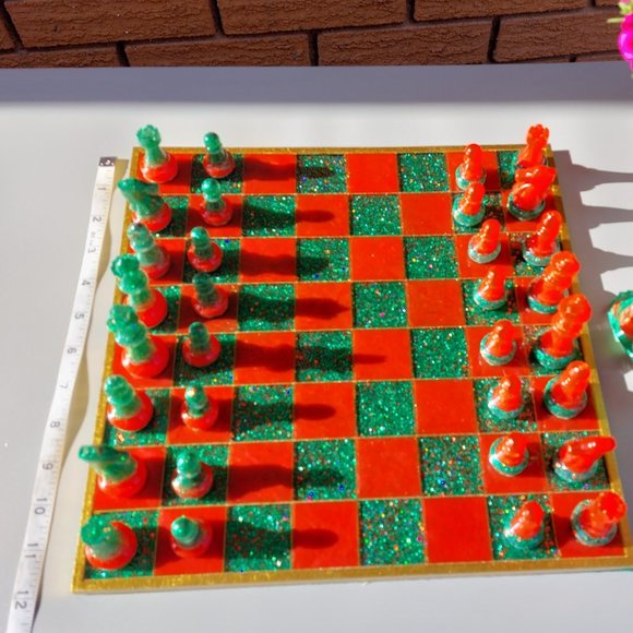 Chess and Checker Board Big Set - Picture 5 of 11